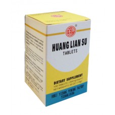 Huang Lian Su Tablets (Huang Lian Su Pian) 100 tablets "Min Kang" Brand